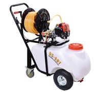 Carriolina con avvolgitubo OS-60T cisternina a 60 litri motore a 2 tempi TU-26 2