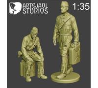 Carristi Italiani con Taniche WW2 ITCU1111 3D Printed Artejaol Studios 1:35