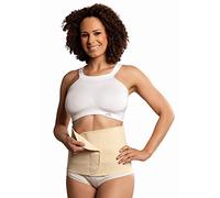 Carriwell - Panciera post parto regolabile in cotone organico, misura: L/XL, colore: Beige