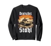 Carro Armato in Acciaio Tedesco Panther Soldati T corazzato Felpa