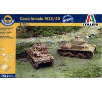 Italeri 7517 - Carro Armato M-13/40 - Fast Assembly (2 Pcs) Model Kit Scala 1:72