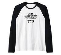 Carro Armato Militare T-70 - Armata Rossa della Maglia con Maniche Raglan