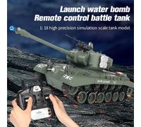 Carro Armato Radiocomandato S814 Snow Leopard Battle Tank 2.4GHz Scala 1:18