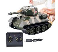 Carro Armato RC - Veicolo Giocattolo Telecomando,Modello Interattivo Per Bambini Attività STEM Giochi In Casa Giardino Serate In Famiglia
