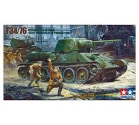 Carro armato Tamiya 1/35 militare in miniatura esercito sovietico T34/76 1943...