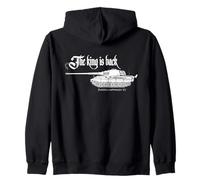 Carro Armato Tedesco Tiger WW II Soldati Carri Armati Felpa con Cappuccio