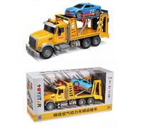 Carro attrezzi 2 in 1 con luci e suoni regolabili