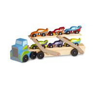 Carro di legno per il trasporto di auto