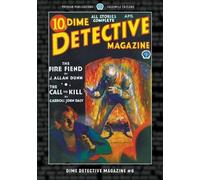 Carroll John Daly Frederick Nebel J Allan D Dime Detective Magazine (Tascabile)