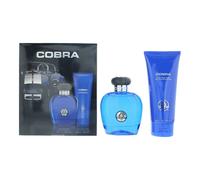 Carroll Shelby Blue Cobra 2 Piece Gift Set: Edt 100ml - Hbw 150ml for Men