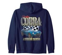 Carroll Shelby Cobra American Muscle Felpa con Cappuccio