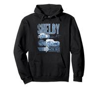 Carroll Shelby Cobra Mono AD Felpa con Cappuccio