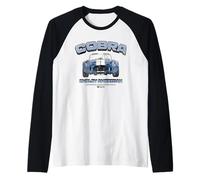 Carroll Shelby Cobra Retro Maglia con Maniche Raglan