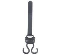 Carrollers Hook per borse | Karabiner Hook | Ciondolo per passeggini | Clip per passeggino | Clip per cartone animato con chiusura a doppio anello regolabile