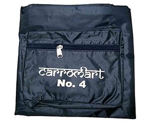 Carrom Art- Housse Carrom-Custodia n. 4, 77 cm, Compatibile Ellora 77 x 77 cm, Asmodee, Tavolo, Gioco in Legno, Accessori, Colore Blu, 77cm, ACC3M