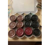 Carrom Gioco da Tavolo Monete Premium Qualità