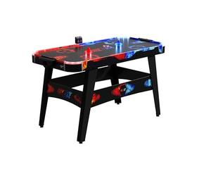 Carromco Airhockey Fire Vs Ice, Air Hockey Unisex, Nero, Taglia Unica
