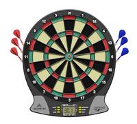 Carromco Electronic Dart Board Score 2nd Generation 92016 Unisex Adulto, Black, Red, Green, Yellow