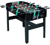 Carromco Tucana-XT Calcio Balilla - Tavolo da Calcio Balilla 122x61x83 cm in Nero con Design, Calcio Balilla per Bambini, Ragazzi e Adulti - incl. 2 Palline Ø 32 mm, Calcio Balilla Unisex per Ragazzi