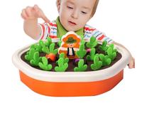 Carrot Harvest Game - Pulling Toy, Farm Growing Activity, Learning Memory Game | Colorful Safe Material Incoraggiages Problem Solving Develops Focus Attenzione Suitable Kids Boys Girls Fun Play