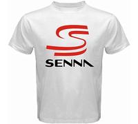 carrot Lover Ayrton Senna Logo Racing Legend Maglietta da Uomo, Taglia S 3XL White S