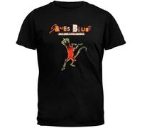 carrot Lover James Blunt 3D Glow T Shirt Black L