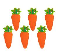 Carrot Silverware Pouch - Portaposate pasquale, porta utensili | Riutilizzabile Sacco, borsa organizer fatta a mano, decorazione per posate per le vacanze e con tornio all'aperto