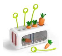 Carrot-Themed Engagement Board for Seniors, Multi-Mode Hand Activity Board