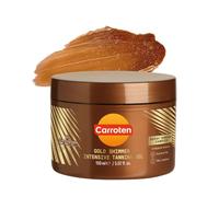 Carroten Gold Tanning Gel 150 ml Acceleratore di abbronzatura con perle