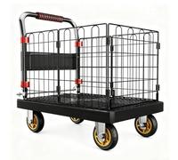 carrozza, Carrello pieghevole for carichi pesanti con gabbia(Medium)