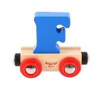 Carrozza di legno Bigjigs Rail con lettera F