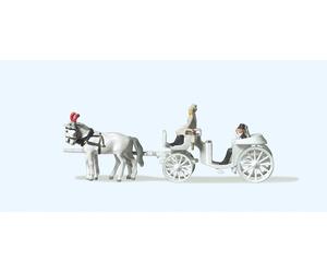 Carrozza Nuziale Aperta Preiser 79479