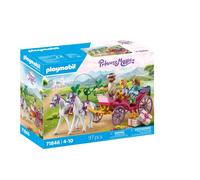 CARROZZA REALE GIOCO PASSEGGIATA PRINCIPESSA E PRINCIPE SET GIOCATTOLI FANTASY