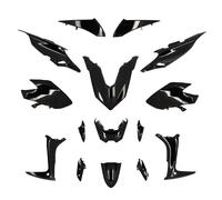 Carrozzeria-carenatura maxiscooter adattabile yamaha 560 tmax 2020+ nero lucido
