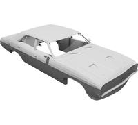 Carrozzeria Ford Falcon XB Scala 1/24 Modello Auto RC Stampata 3D