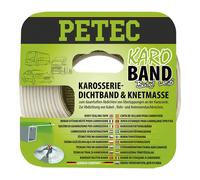 Sigillante PETEC 87530 Karo-Band Karosseriedichtband Buthyl Piatto Bianco