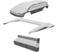 Carrozzeria per XMODS Evo Renault Espace F1 Telaio Lungo Stampata 3D