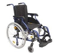 CARROZZINA AD AUTOSPINTA - RUOTE ESTRAZIONE RAPIDA - BRACCIOLI ELEVABILI - Dim: 41cm