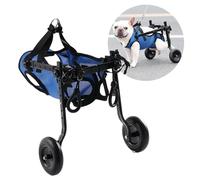 Carrozzina Cane Disabile piccola taglia - Supporto Regolabile Zampe Posteriori