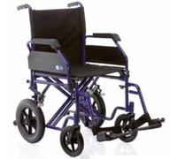 Carrozzina da transito pieghevole Moretti Dual Go con braccioli estraibili