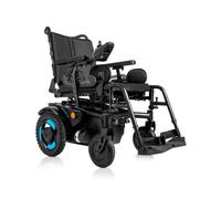 Carrozzina Elettrica Atlantik A10 - Con Kit Luci / Black / Totalcare