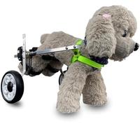 Carrozzina Leggera per Cani per Zampe Posteriori - Carrello per la Mobilità Regolabile XXS/XS/S/M/L, Ideale per Cani feriti, Comoda Carrozzina per Cani per Uso Esterno (M)
