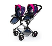 Carrozzina per Bambole Reig Azzurro Gemellare