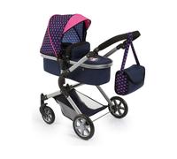 Carrozzina per Bambole Reig Combi Neo Pro Blu Marino 63 cm