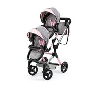 Carrozzina per Bambole Reig Grigio 81 cm Gemellare