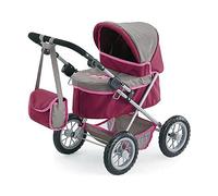Carrozzina per Bambole Reig Trendy Royal Special Version Rosso 45 cm