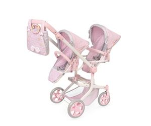 Carrozzina per bambole Sophie Sedia gemellare pieghevole DeCuevas 90875