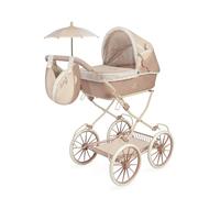 Decuevas Foldable Doll Stroller With Umbrella And Handbag Up To 48 Cm Oro