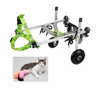 Carrozzina Per Cani Di Piccola Taglia Per Zampe Posteriori Carrello Per Carrozzina Per Cani, Tutore E Supporto Per Fianchi, Ausili Per La Mobilità Carrozzina Leggera(L(widen))