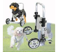 Carrozzina per Cani per Zampe Anteriori, Carrozzina per Cani con Zampe Anteriori per supportare Cani di Piccola e Media Taglia, carrozzine per Cani disabili, ausili per la Mobilità regolabil